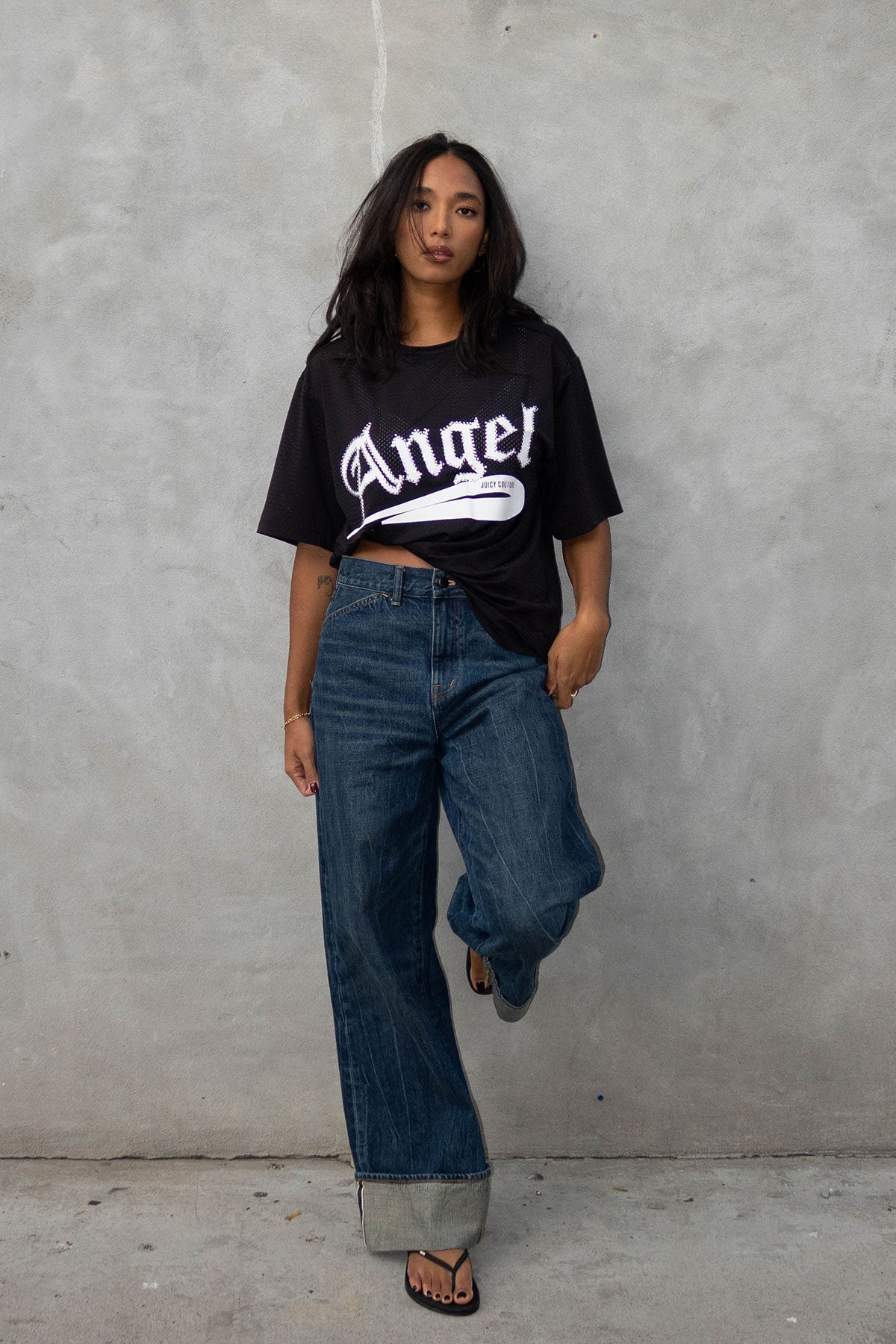 Glam Angel Couture Oversized Tee Dress