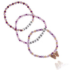 Glam Kids Choose Juicy Superstar 3 Piece Stretch Beaded Bracelet Set