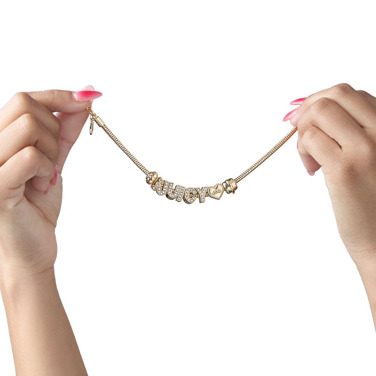 Glam Logo Charm Bracelet