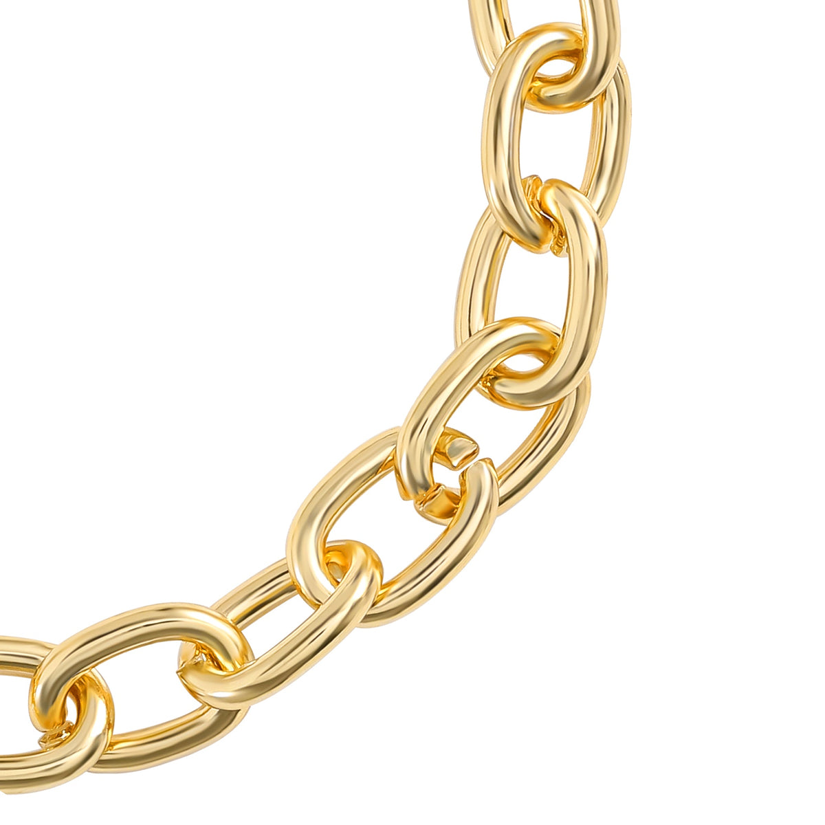 Glam Pavé Initial Charm Bracelet Letter C