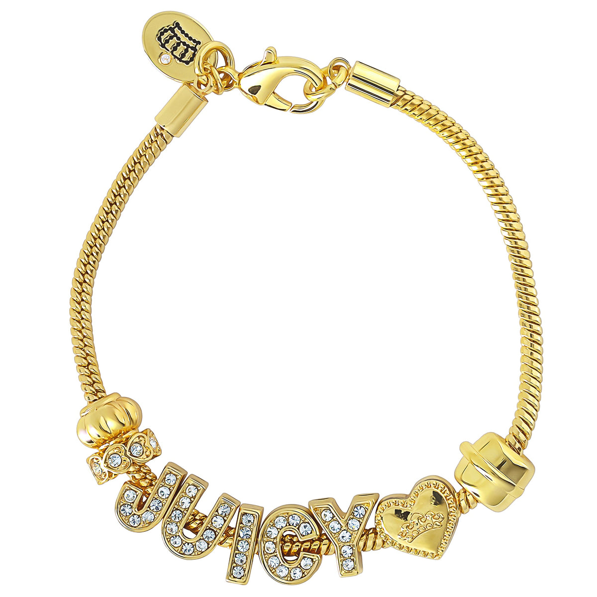 Glam Logo Charm Bracelet