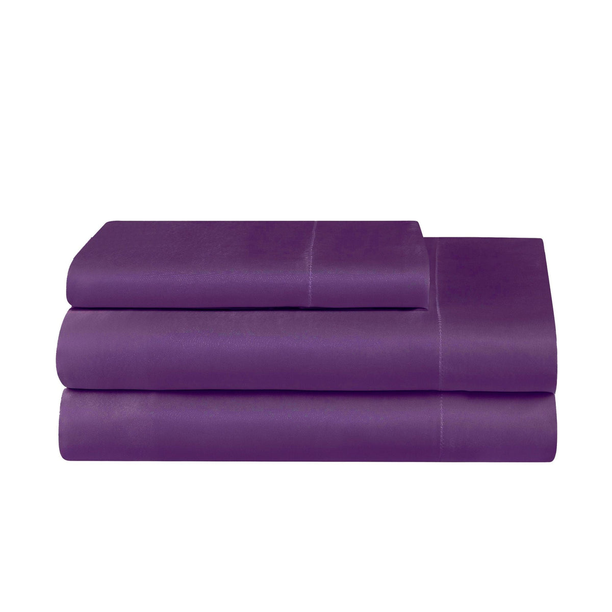 Glam Solid Satin Sheet Set